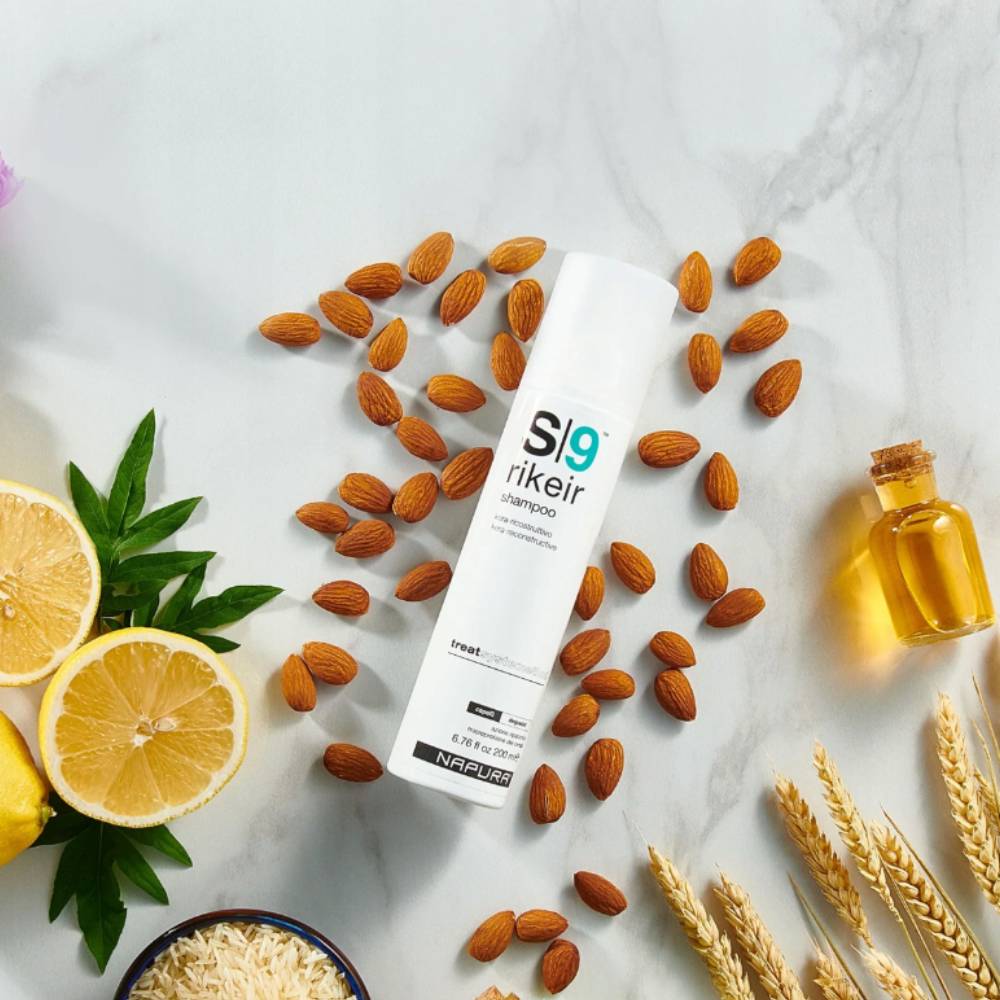 NAPURA S9 Rikeir Shampoo 200ml - Шампунь для глибокої реконструкції волосся - фото №1